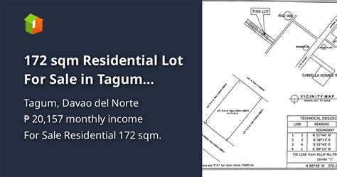 Zone values per sqm lot in TAGUM CITY, Davao Del Norte.